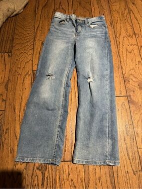 Lucky Brand High Waist Wide Leg Jeans.